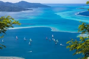 Tahiti Arial View